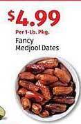 Aldi Fancy medjool dates offer