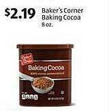 Aldi Baker's corner baking cocoa offer