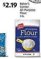 Aldi Baker's corner all-purpose flour offer
