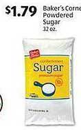 Aldi Baker's corner powdered sugar offer
