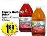 Superior Grocers Family orchard drink offer