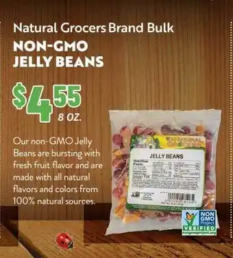 Natural Grocers Natural grocers brand bulk non-gmo jelly beans offer