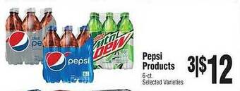 Rosauers Pepsi products offer