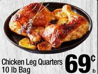 Super King Markets Chicken leg quarters offer