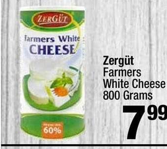 Super King Markets Zergut farmers white cheese offer