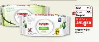 Family Dollar Huggies wipes offer