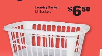 Family Dollar Laundry basket offer