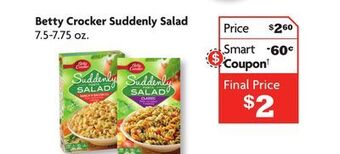 Family Dollar Betty crocker suddenly salad offer