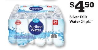 Family Dollar Silver falls water offer