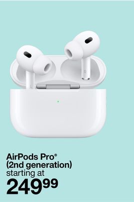 Target Airpods pro® offer