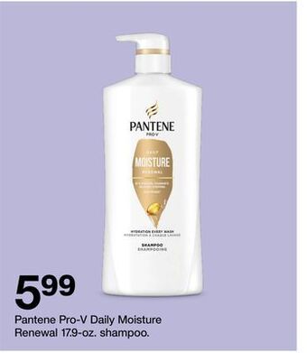 Target Pantene pro-v daily moisture renewal 17.9-oz. shampoo. offer