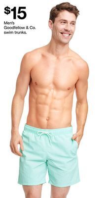 Target Men's goodfellow & co. swim trunks offer