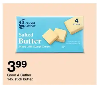 Target Good & gather 1 -. stick butter offer