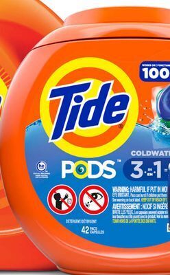 Target Select tide pods 42-ct. laundry detergent pacs. offer