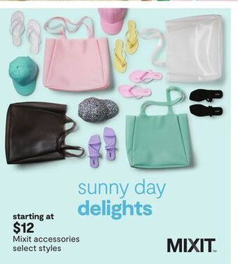 JC Penney Mixit accessories offer