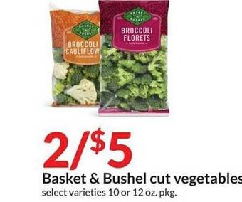 Hy-Vee Basket & bushel cut vegetables offer