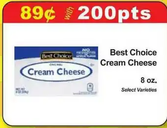 Market Basket Best Choice Cream Cheese 8 Oz. offer