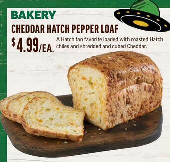 Central Market Cheddar Hatch Pepper Loaf offer