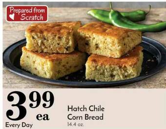 Pavilions Hatch Chile Corn Bread offer