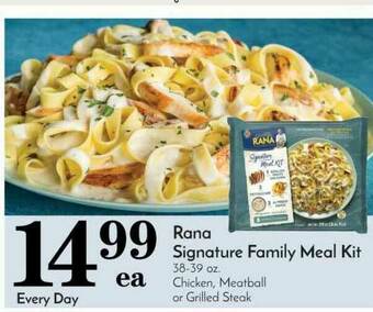 Pavilions Rana Signature Family Meal Kit offer