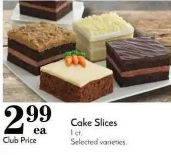 Pavilions Cake Slices offer