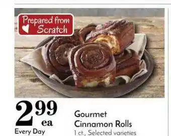 Pavilions Gourmet Cinnamon Rolls 1 Ct. offer