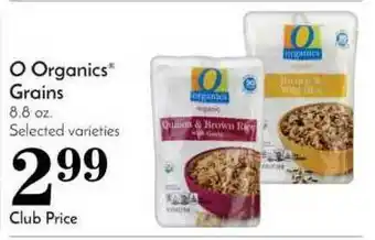 Pavilions O Organics Grains 8.8 Oz. offer