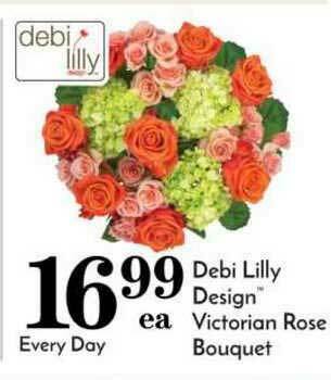 Pavilions Debi Lilly Design Victorian Rose Bouquet offer