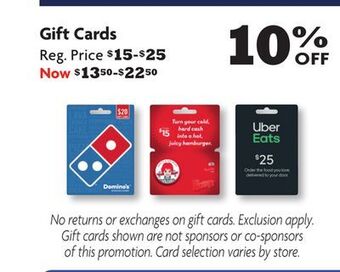 Family Dollar Gift cards offer