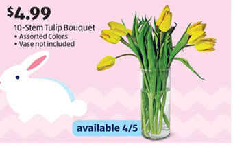 Aldi 10-Stem Tulip Bouquet offer