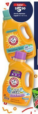 Family Dollar Arm & hammer liquid offer