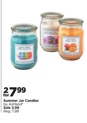 Michaels Summer jar candles by ashland® offer