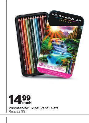 Michaels Prismacolor® 12 pc. pencil sets offer