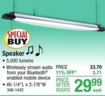 Menards Speaker offer