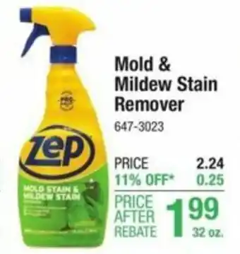 Menards Mold & Mildew Stain Remover offer