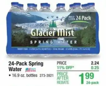 Menards 24-Pack Spring offer