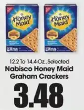 Food King Nabisco Honey Maid Graham Crackers 12.2-14.4 oz offer