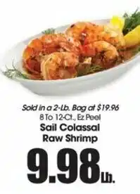Food King Sail Colassal Raw Shrimp offer