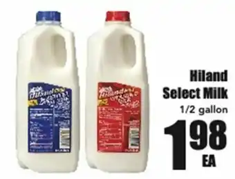 Warehouse Market Hiland Select Milk offer