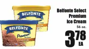 Warehouse Market Belfonte Select Premium Ice Cream 56 oz offer
