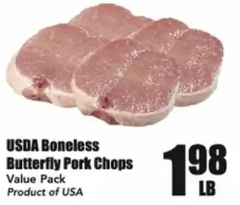 Warehouse Market USDA Boneless Butterfly Pork Chops offer