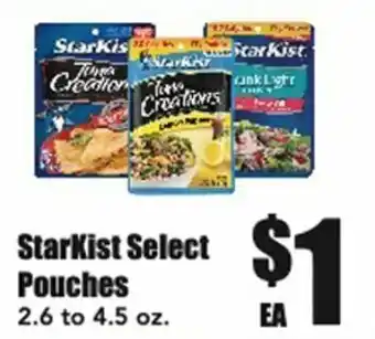 Starkist Select Pouches 2.6-4.5 oz