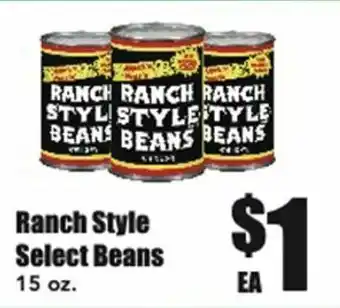 Warehouse Market Ranch Style Select Beans 15 oz offer