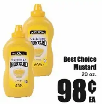 Warehouse Market Best Choice Mustard 20 oz offer