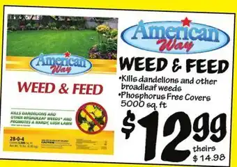 American weed & feed