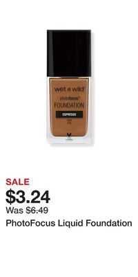 Ulta Beauty Photofocus liquid foundation offer