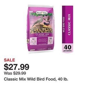 Tractor Supply Company Classic mix wild bird food, 40 lb. offer