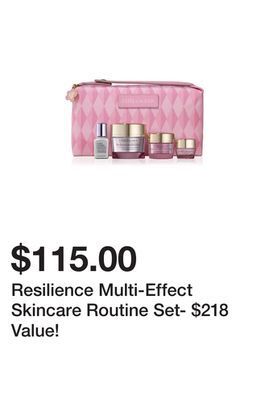 Belk Resilience multi-effect skincare routine set- $218 value! offer