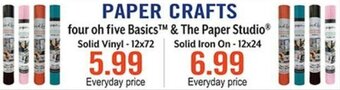 Hobby Lobby Paper Crafts offer