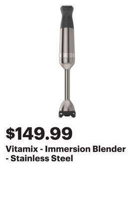 Best Buy Vitamix - immersion blender - stainless steel offer